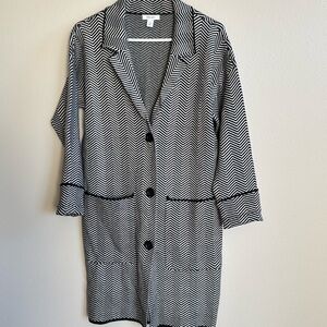 Nine West retro duster cardigan